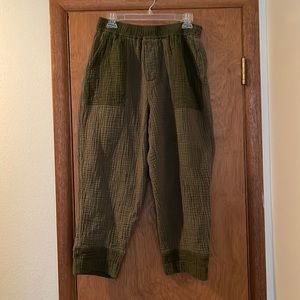 Madewell Lightspun Pull-On Balloon Pants in Colorblock